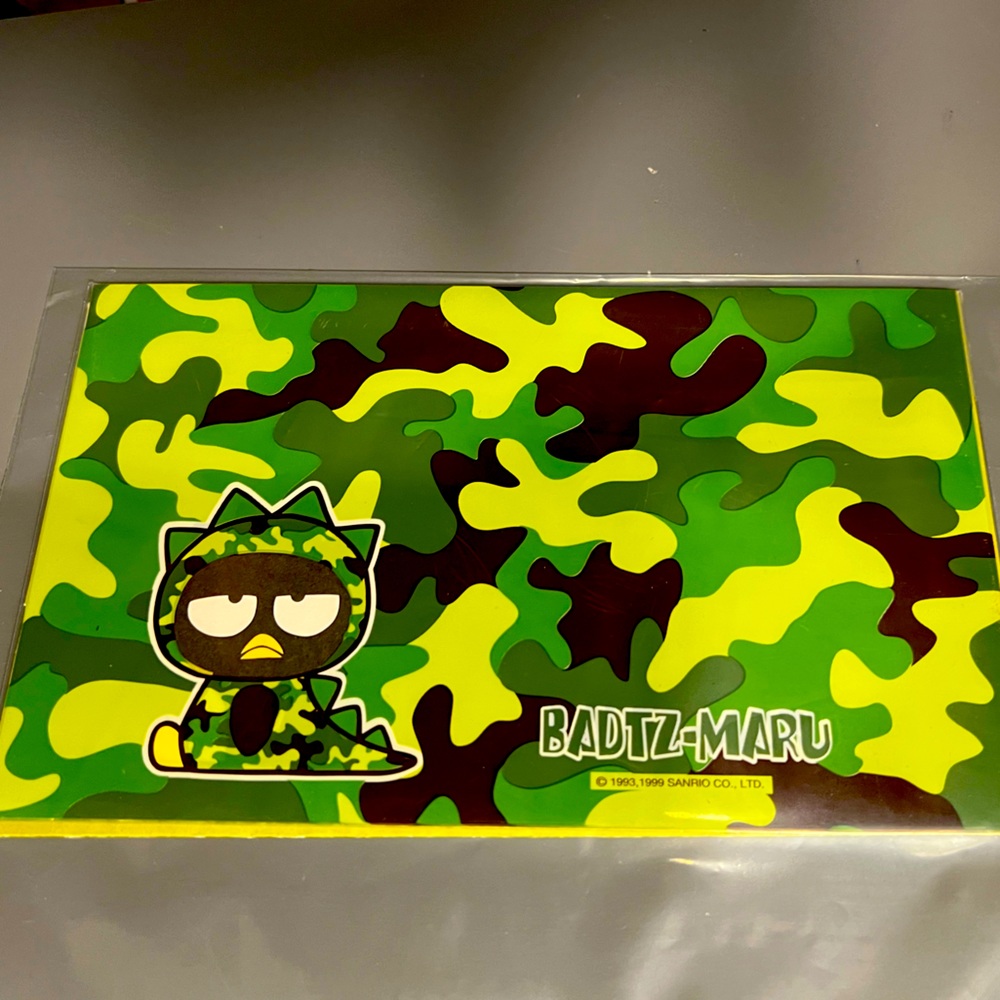 ⭐️VINTAGE 1999 BADTZ-MARU⭐️SANRIO RARE FIND COLLECTABLE STATIONARY ENVELOPE